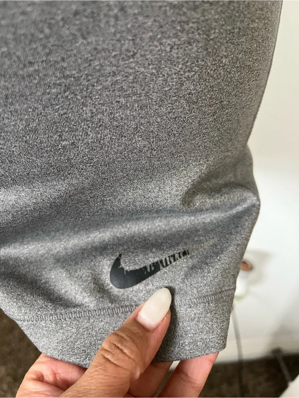Nike Pro Dri-FIT Leggings & Compression Shorts Bundle | Gray & Black